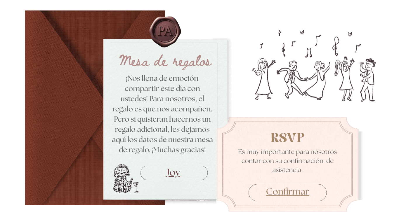 RSVP e Mesa de Regalos